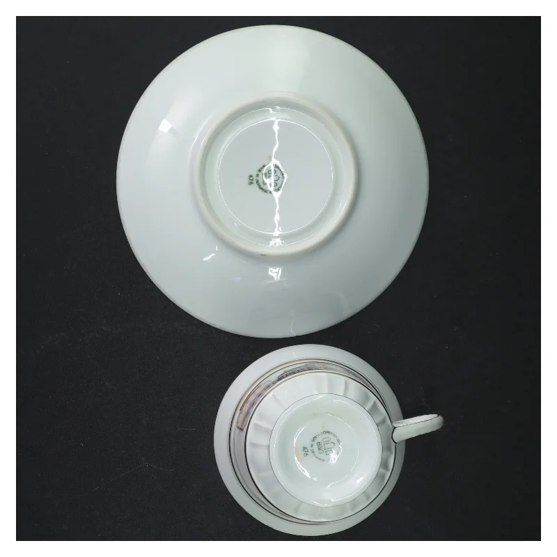Porcelænskop med underkop fra B&G (str. Ø 16 cm 9 cm)