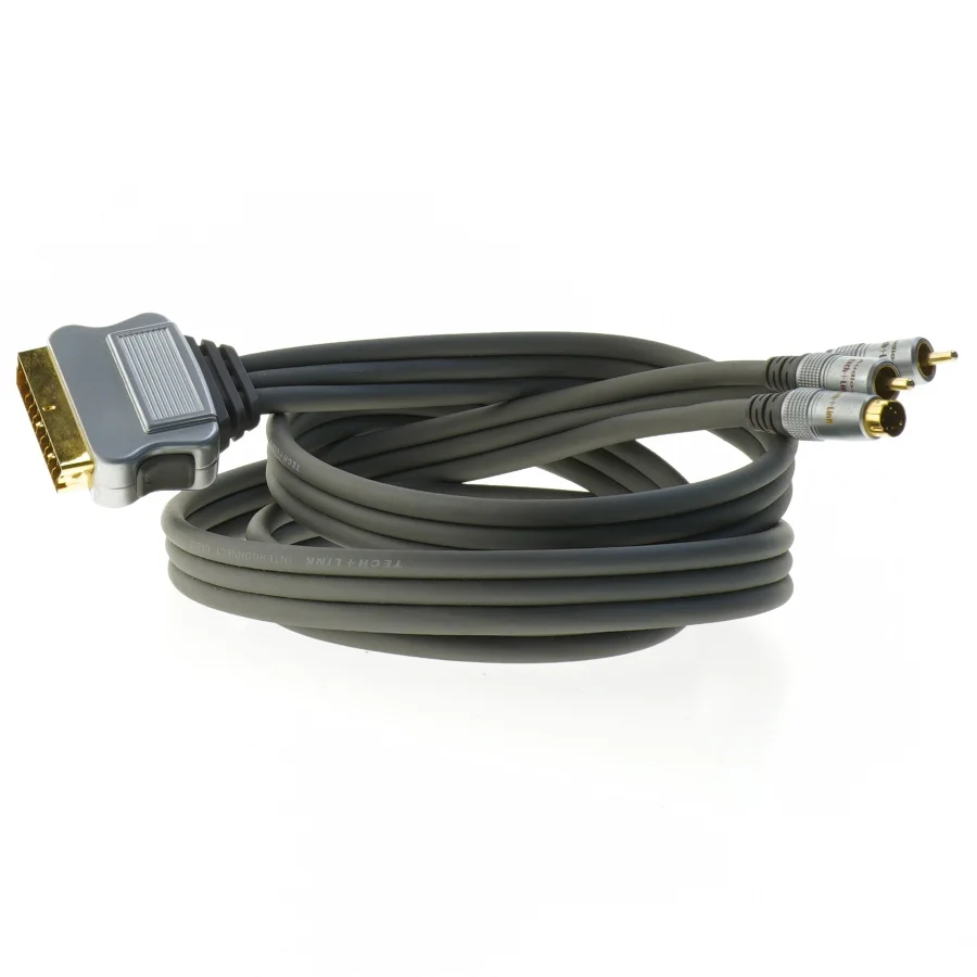 SCART til RCA-kabel