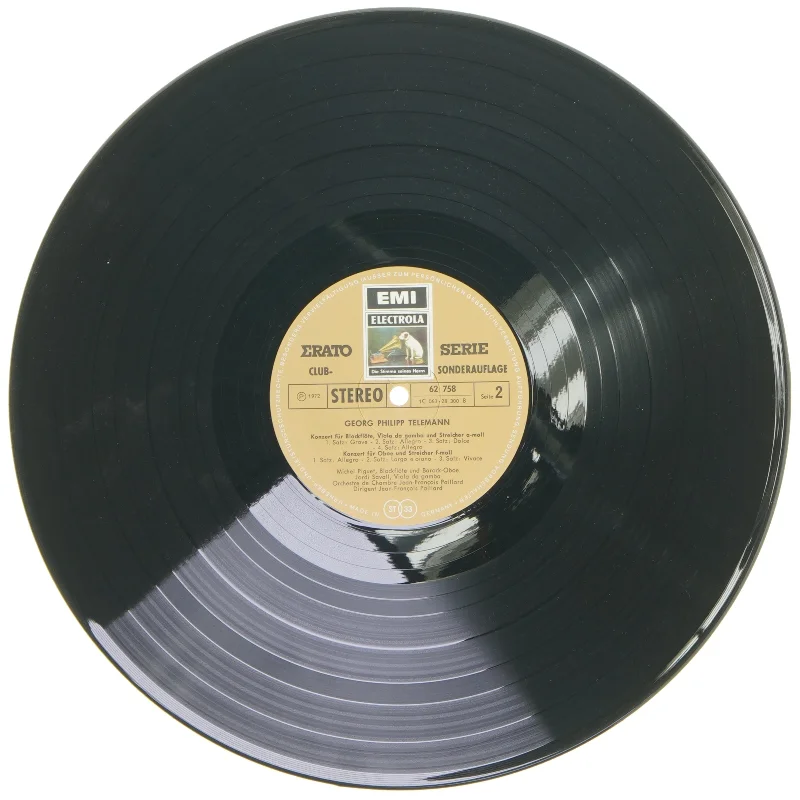 Georg Philipp Telemann vinylplade fra EMI Electrola