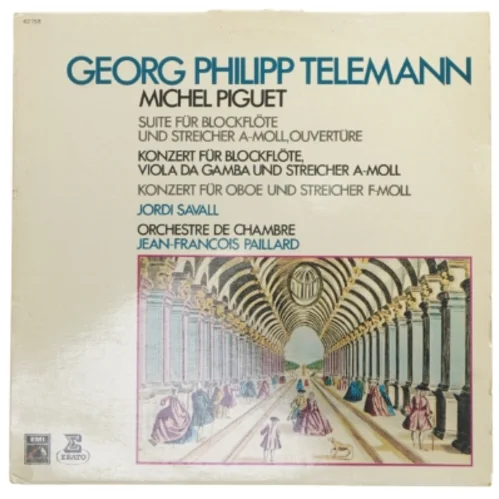 Georg Philipp Telemann vinylplade fra EMI Electrola