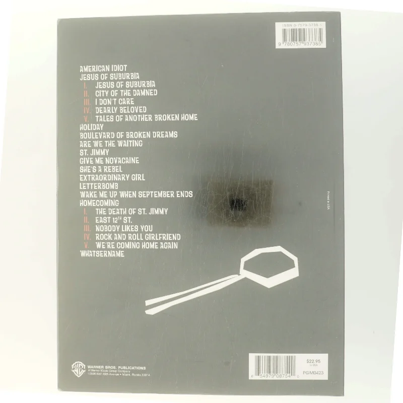 Green Day Presents American Idiot af Green Day (Bog)