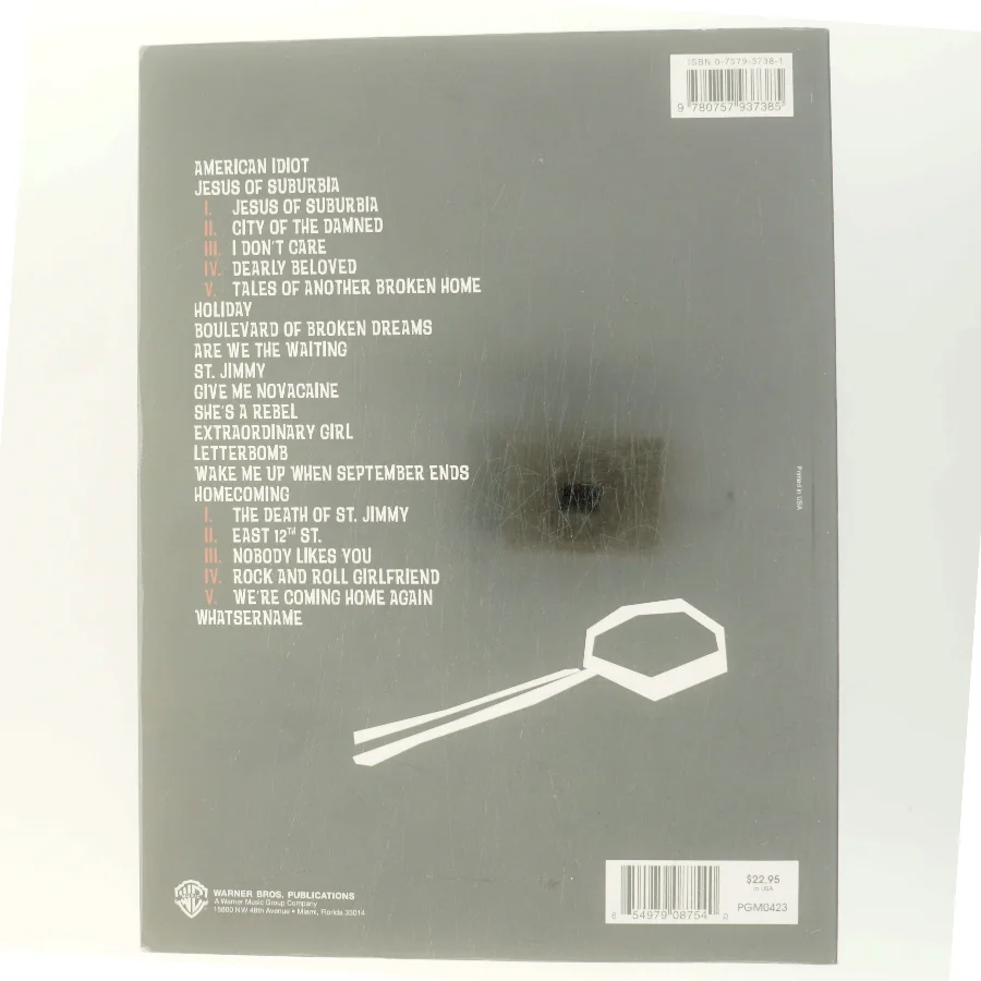 Green Day Presents American Idiot af Green Day (Bog)