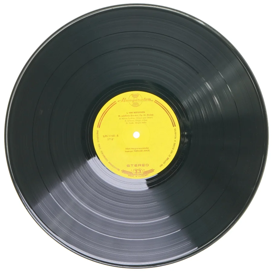 Beethoven Eroica LP fra Hungaroton