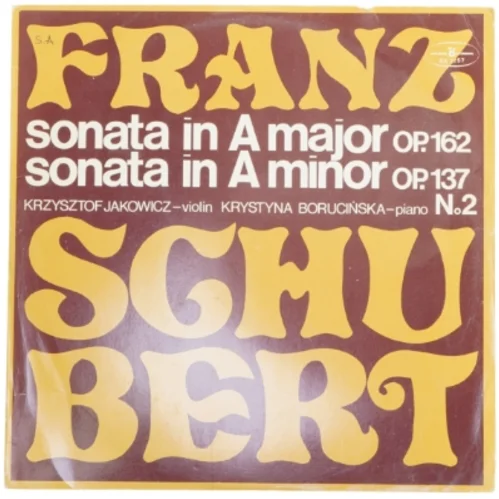 Franz Schubert LP fra Muza