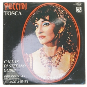 Tosca af Puccini LP fra EMI