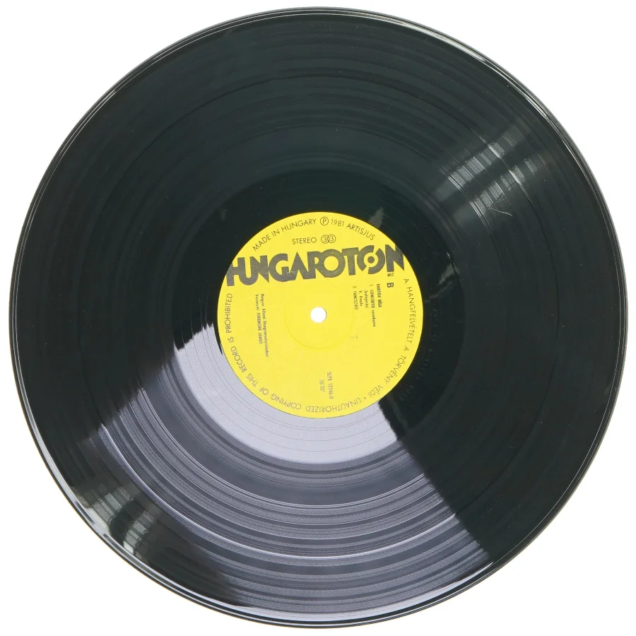 Bartók Béla: Concerto, Dance Suite LP fra Hungaroton