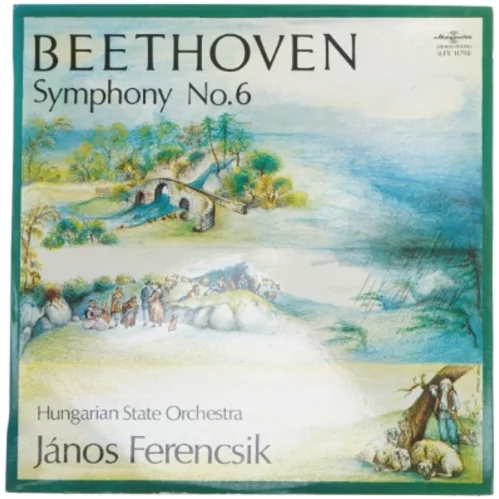 Beethoven Symphony No. 6 LP fra Hungaroton