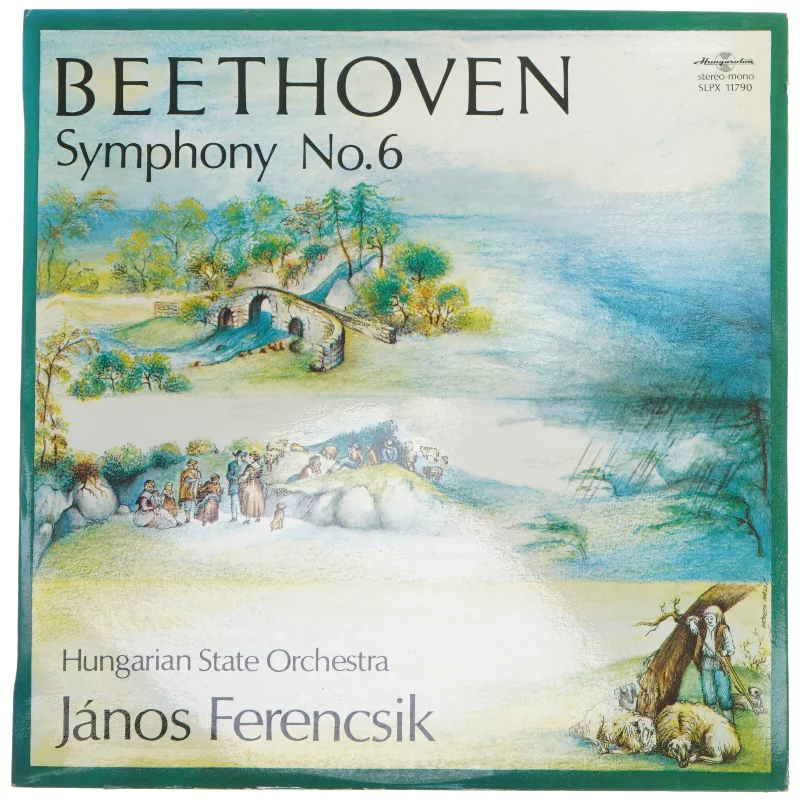 Beethoven Symphony No. 6 LP fra Hungaroton