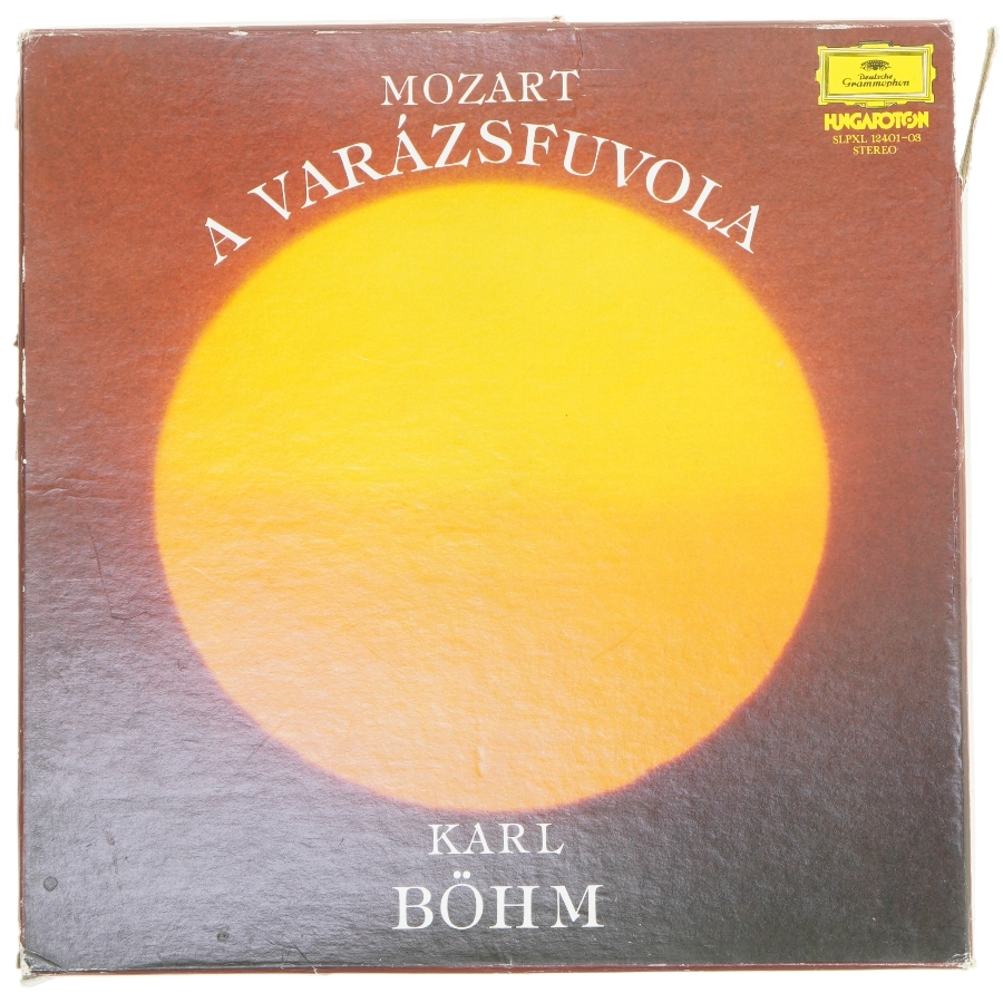 Mozart A Varázsfuvola LP fra Hungaroton