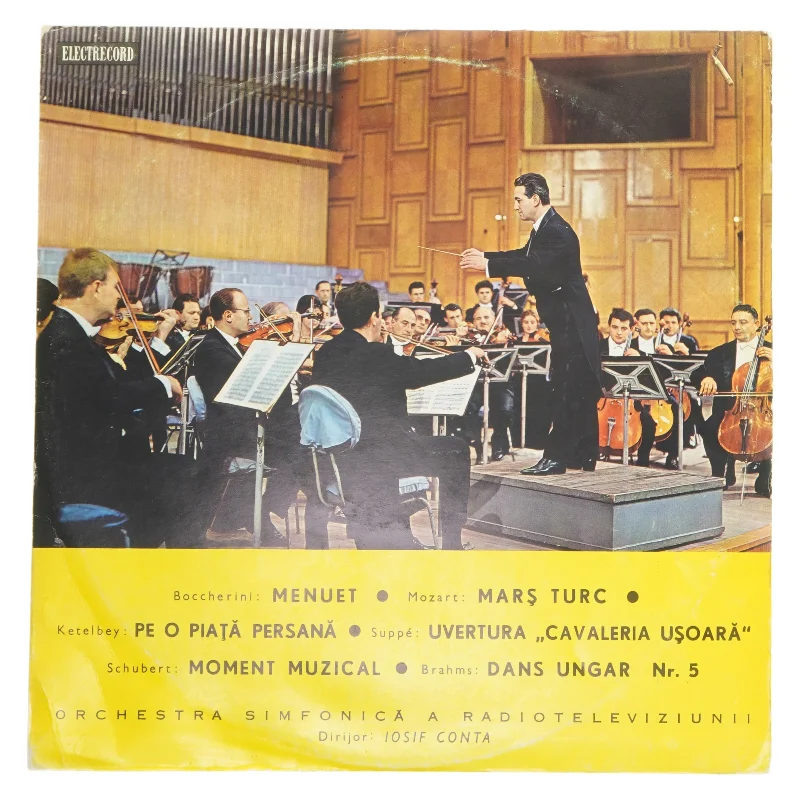 Vinylplade Electrecord - Menuet og andre klassiske stykker