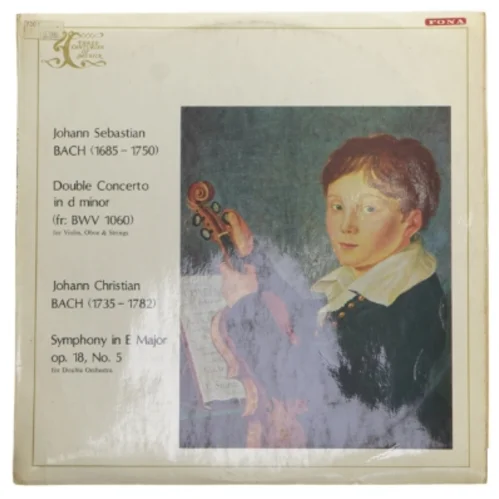 Bach dobbeltkoncert vinylplade