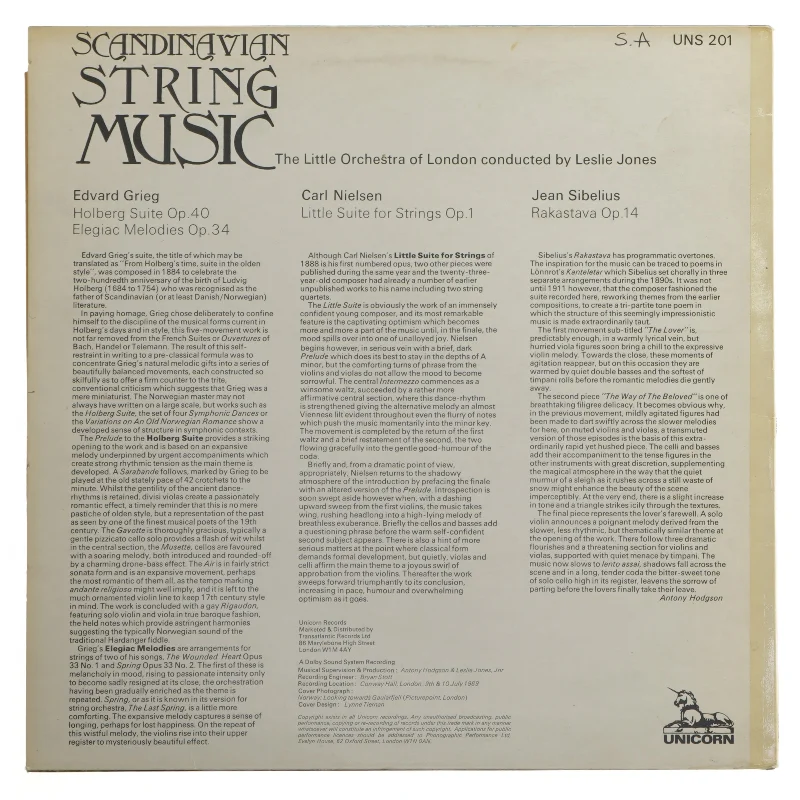 Scandinavian String Music LP