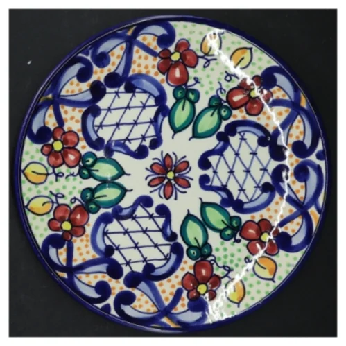 Håndmalede keramikfade (str. Ø. 22 cm)