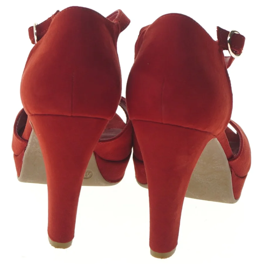 Røde højhælede sandaler fra Graceland (str. 41 )
