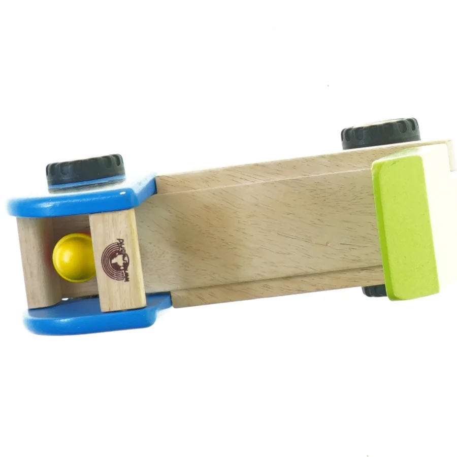 Træ lastbil fra Wonderworld (str. 20 x 8 x 12 cm)