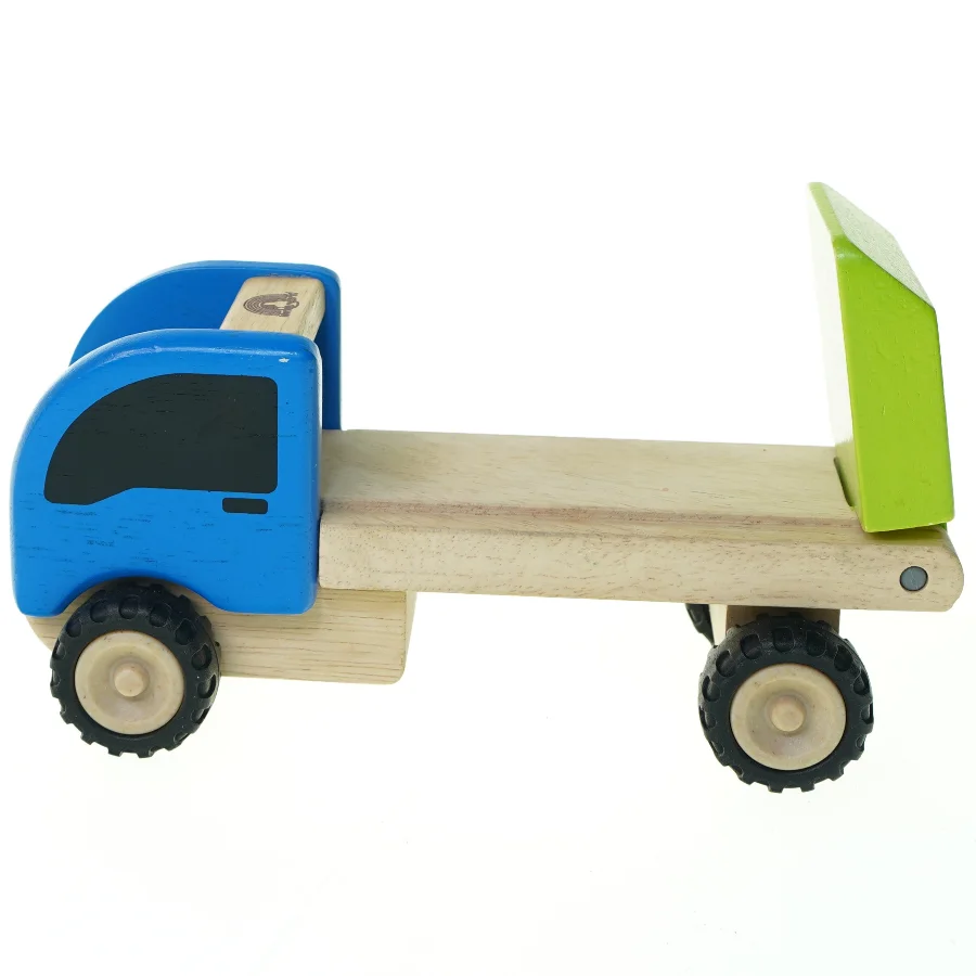 Træ lastbil fra Wonderworld (str. 20 x 8 x 12 cm)