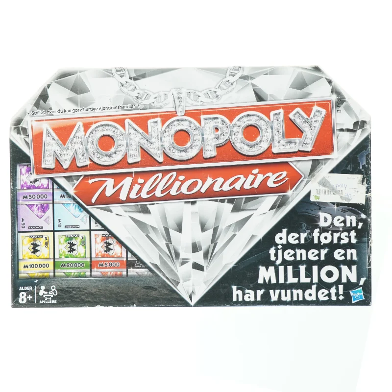 Monopoly Millionaire brætspil fra Hasbro (str. 40 x. 27 cm)
