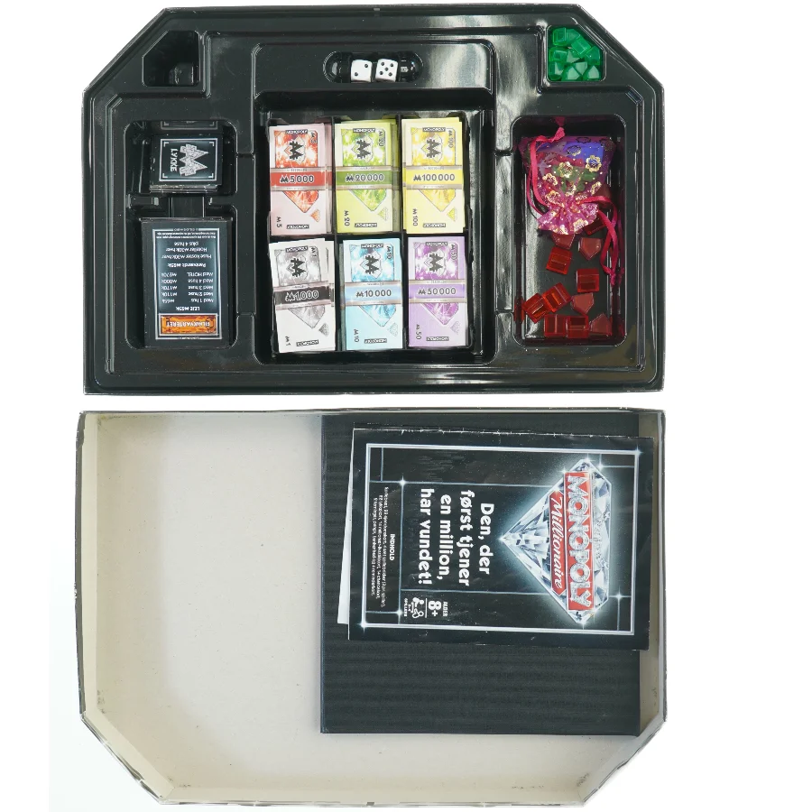 Monopoly Millionaire brætspil fra Hasbro (str. 40 x. 27 cm)