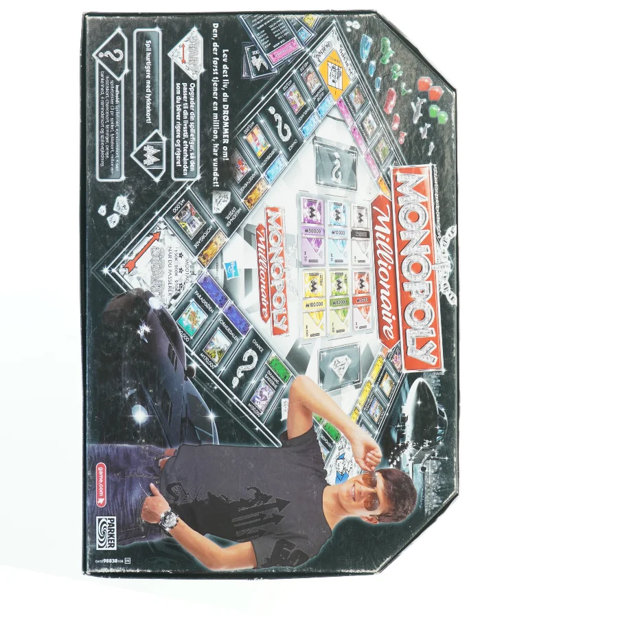 Monopoly Millionaire brætspil fra Hasbro (str. 40 x. 27 cm)