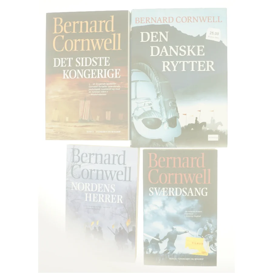 Sværdsang af Bernard Cornwall (ialt 4 bøger)