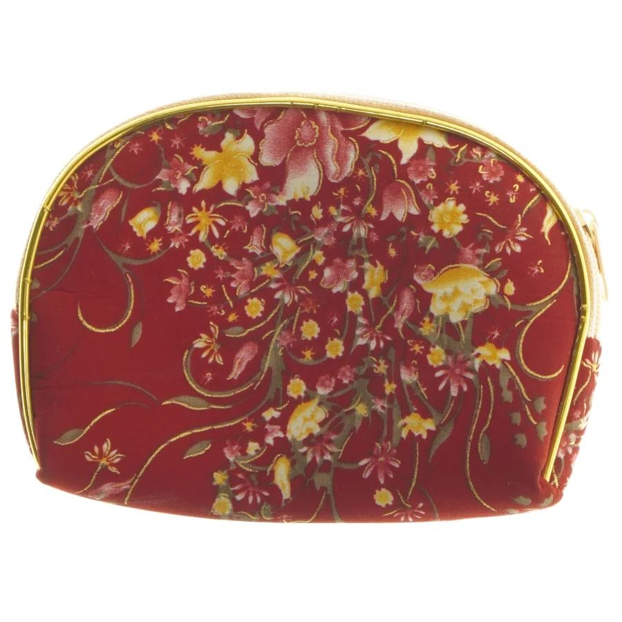 Rød taske med Thailand motiv (str. 13x17,5 cm)