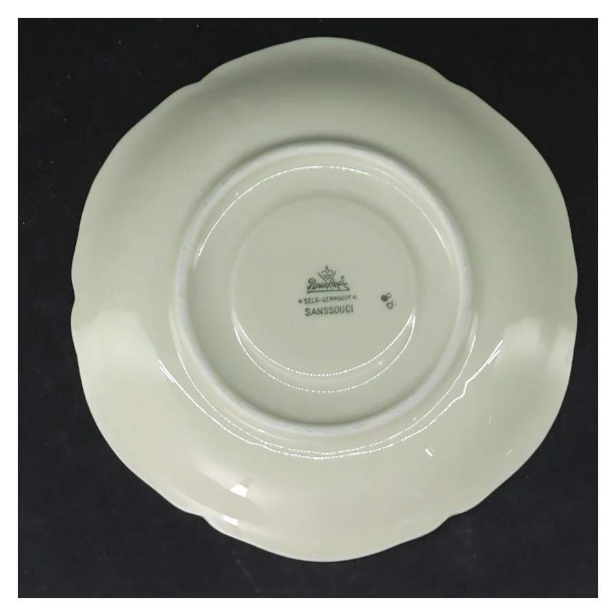 Rosenthal Sanssouci tallerken med guldkant fra Rosenthal (str. Ø. 15 cm)