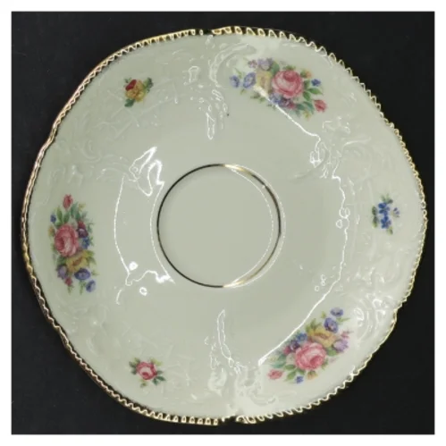 Rosenthal Sanssouci tallerken med guldkant fra Rosenthal (str. Ø. 15 cm)