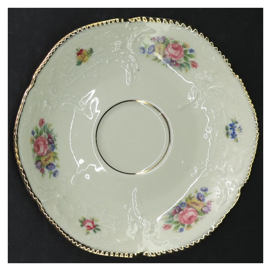 Rosenthal Sanssouci tallerken med guldkant fra Rosenthal (str. Ø. 15 cm)