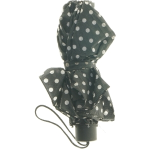 Foldbar paraply med polkaprikker