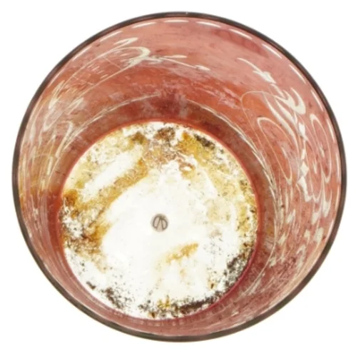 Dekorativ glasvase (str. 16x7,5 cm)