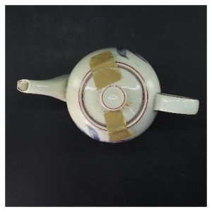 Porcelæns tekande med blomstermotiv fra Rosenthal (str. 20 cm)