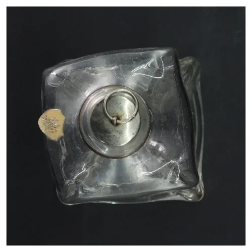 Snapsekarafel med metalprop (str. 20x10 cm)