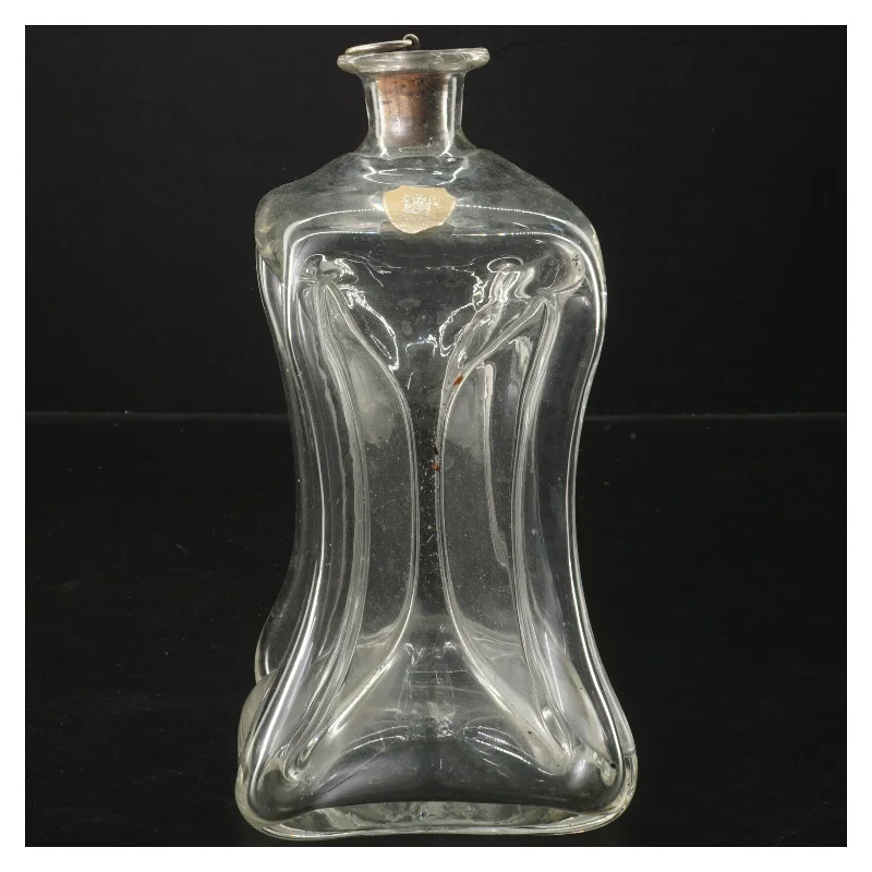 Snapsekarafel med metalprop (str. 20x10 cm)