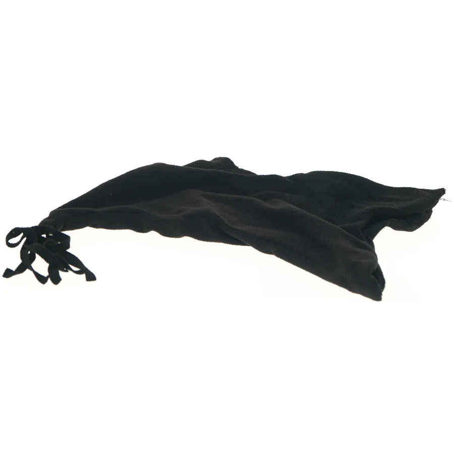 Sort hekse elefanthue (str. 104 cm)