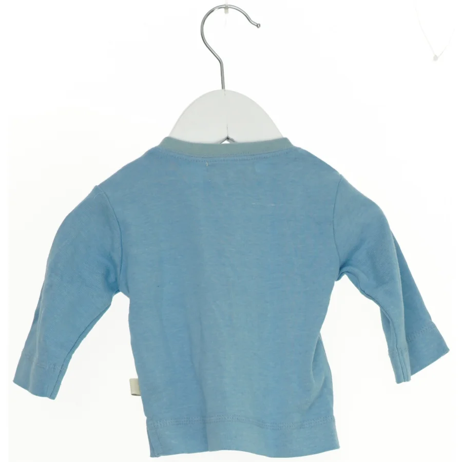 Lyseblå langærmet bluse til børn fra Little One (str. 62)