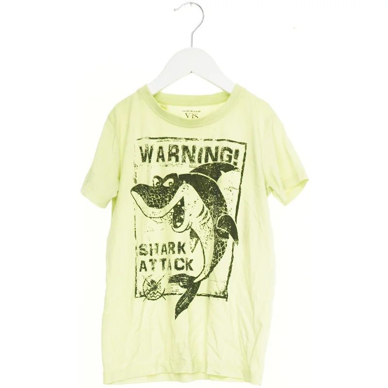 Børne T-shirt med hajmotiv fra VRS (str. 140)