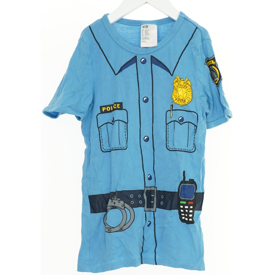 Politi T-shirt til børn fra H&M (str. 140)
