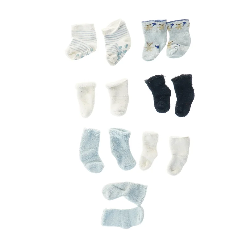 Babystrømper samling (str. fod 7 cm længde 10 cm)