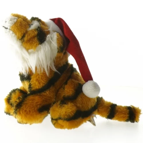 Bamse med nissehue (str. 20 cm)