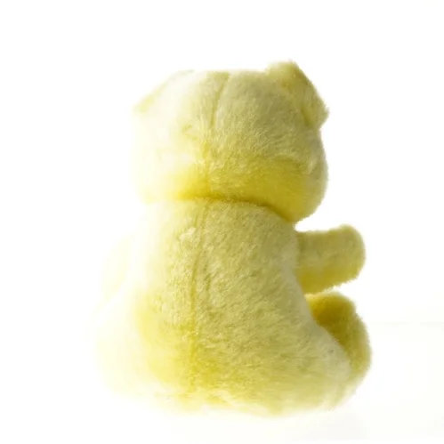 Bamsebamse med farvede detaljer (str. 26 cm)