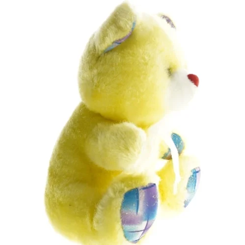 Bamsebamse med farvede detaljer (str. 26 cm)