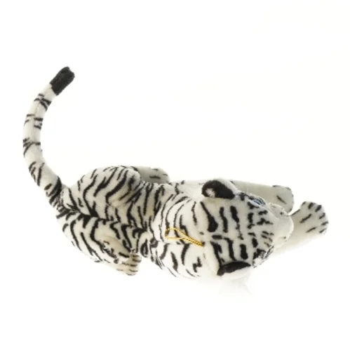 Hvid tiger tøjdyr (str. 35 cm)