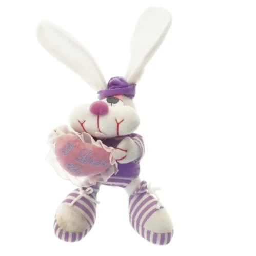 Bamse med 'I Love You'-hjerte (str. 25 cm)