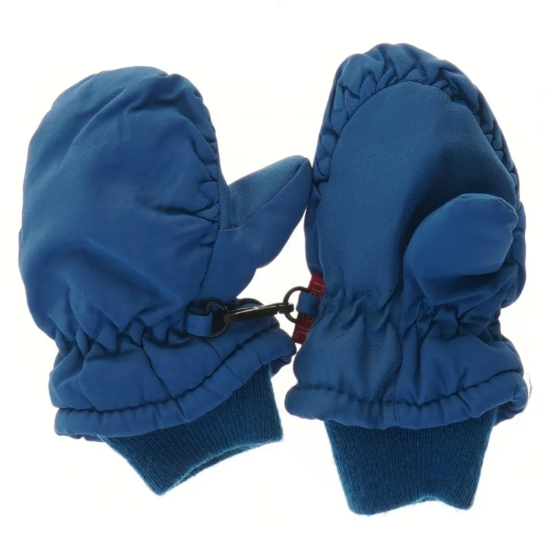 Blå børnevinterhandsker, størrelse 86 fra name it (str. 86)