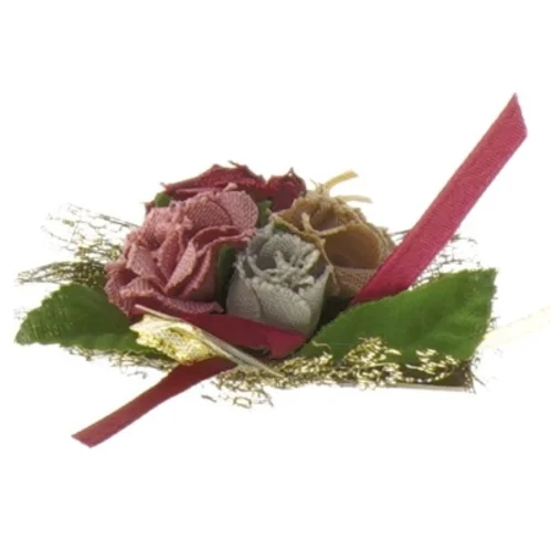 Dekorativ blomst fra Gunanarati (str. Ø 7 cm)