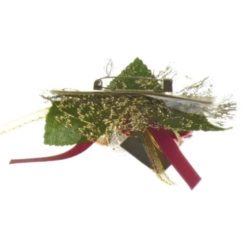 Dekorativ blomst fra Gunanarati (str. Ø 7 cm)