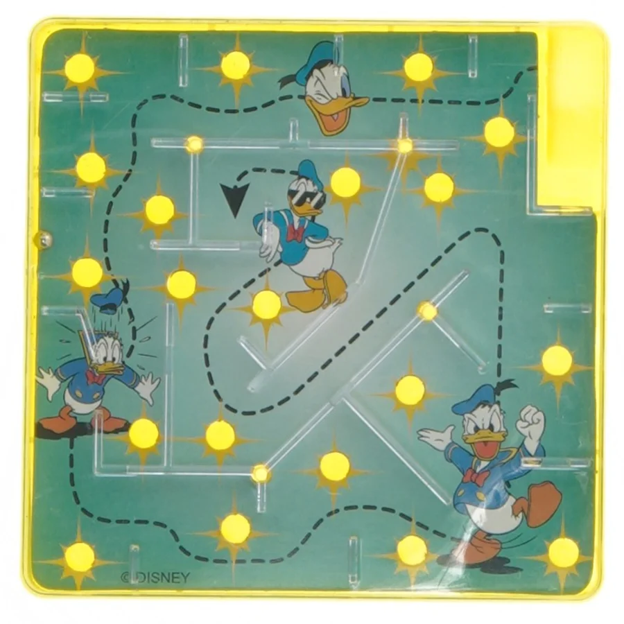 Disney labyrint-spil med Anders And fra Disney (str. 10x10 cm)