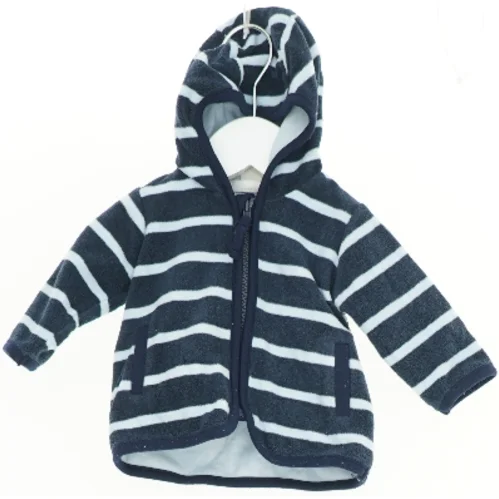 Stribet fleecejakke med hætte fra H&M (str. 56)