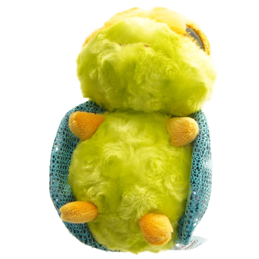 Farverig plyssdyr skildpadde fra 'Måske' YooHoo & Friends (str. 15 cm)