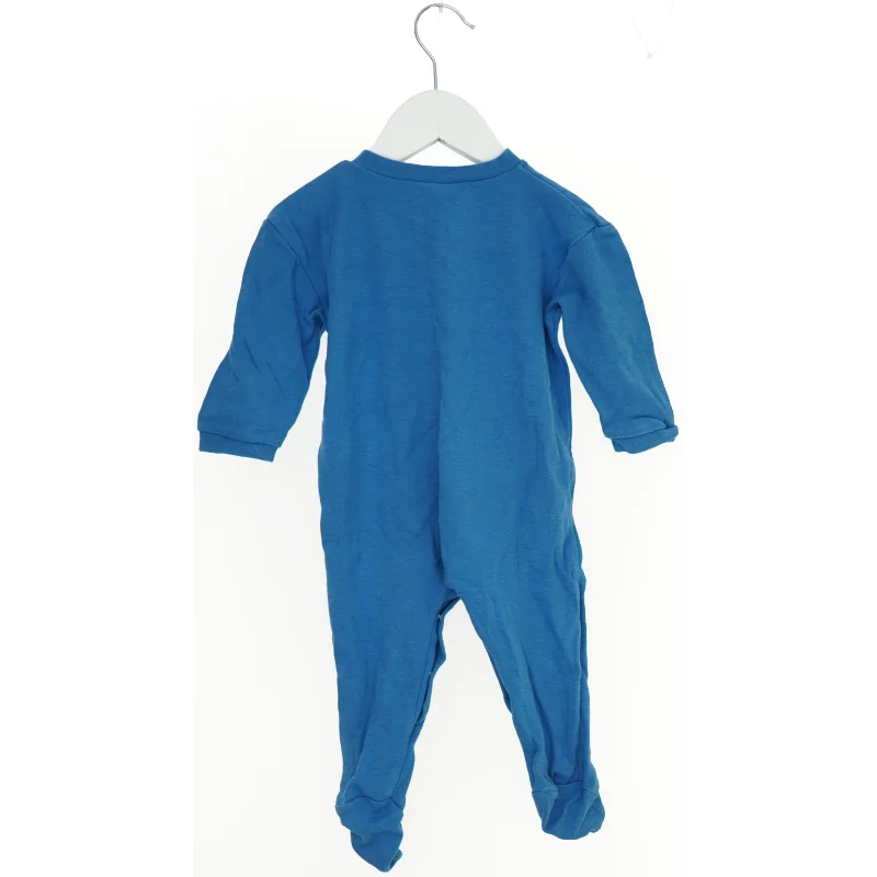 Blå heldragt med print (str. 80)